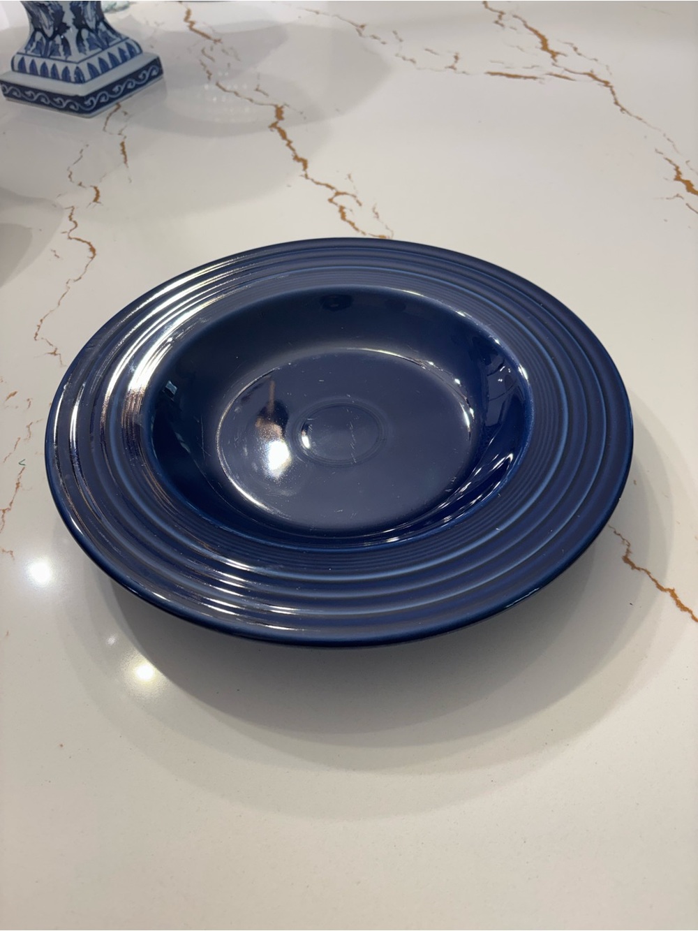 Fiestaware Deep Blue Ceramic Bowl - Home Dining